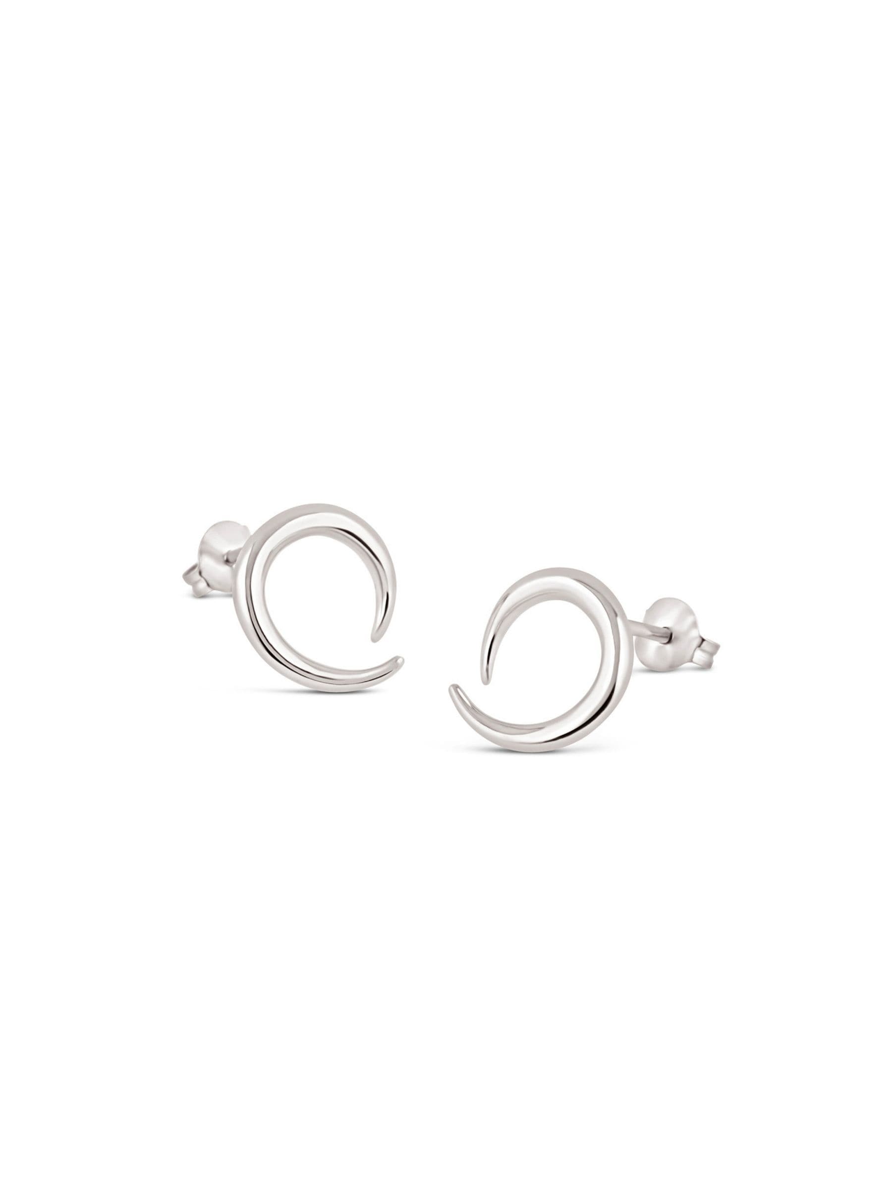 Dinny Hall Toro Horn stud earrings 11mm x 12.5mm, UK version