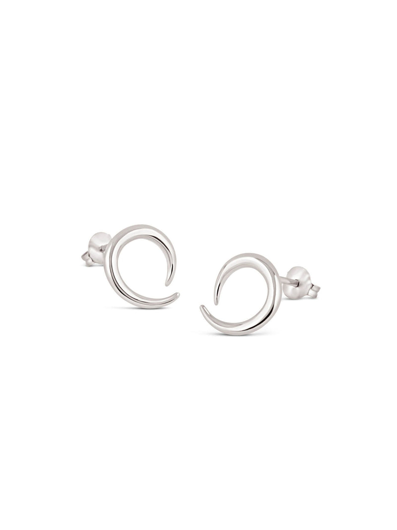 Dinny Hall Toro Horn stud earrings 11mm x 12.5mm, UK version