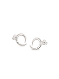 Dinny Hall Toro Horn stud earrings 11mm x 12.5mm, UK version