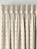 Emily Bond Natural Clara curtains, imported from the UK
