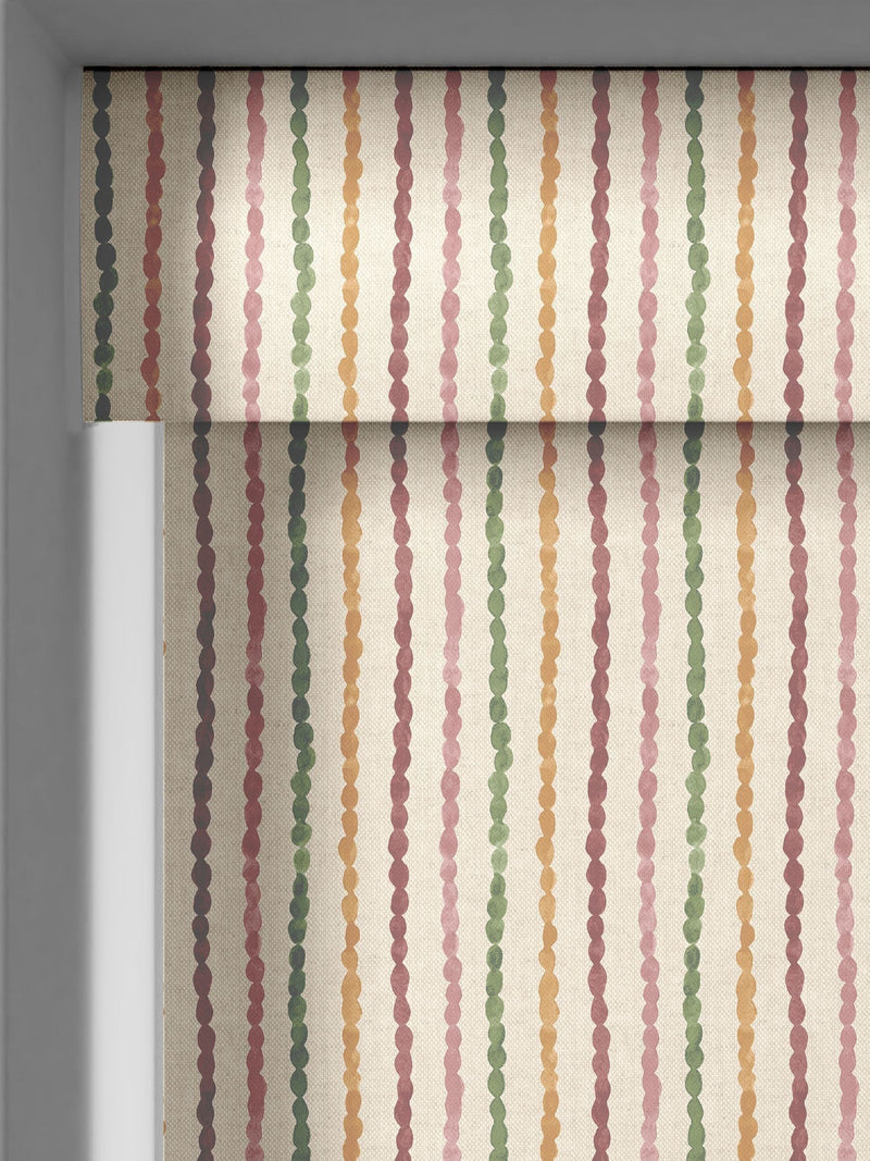 Emily Bond Moroccan stripe made-to-measure blinds, UK version