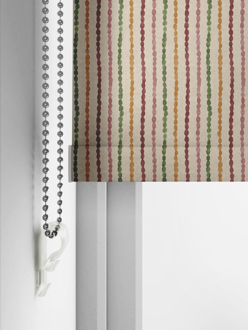 Emily Bond Moroccan stripe made-to-measure blinds, UK version