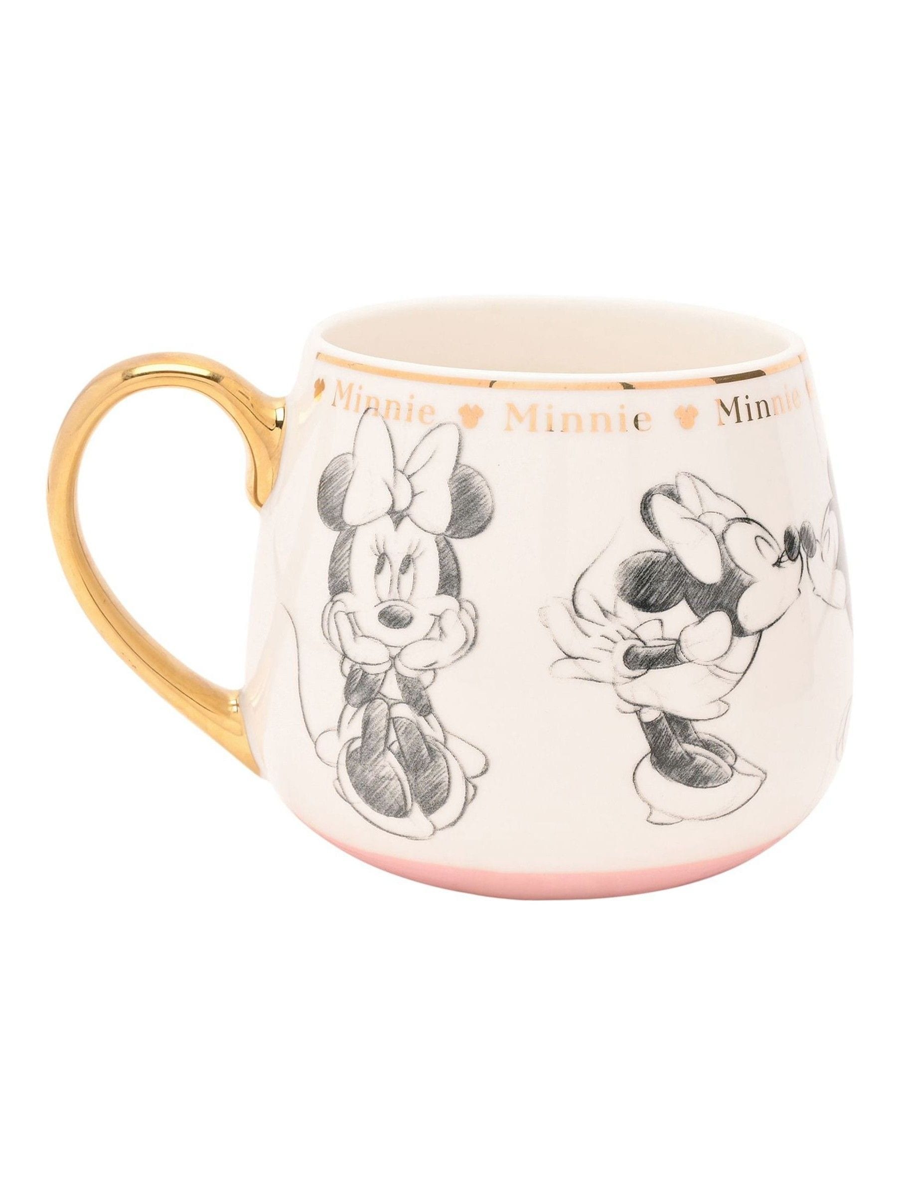 Disney Minnie Mouse white ceramic mug 10cm, imported from the UK