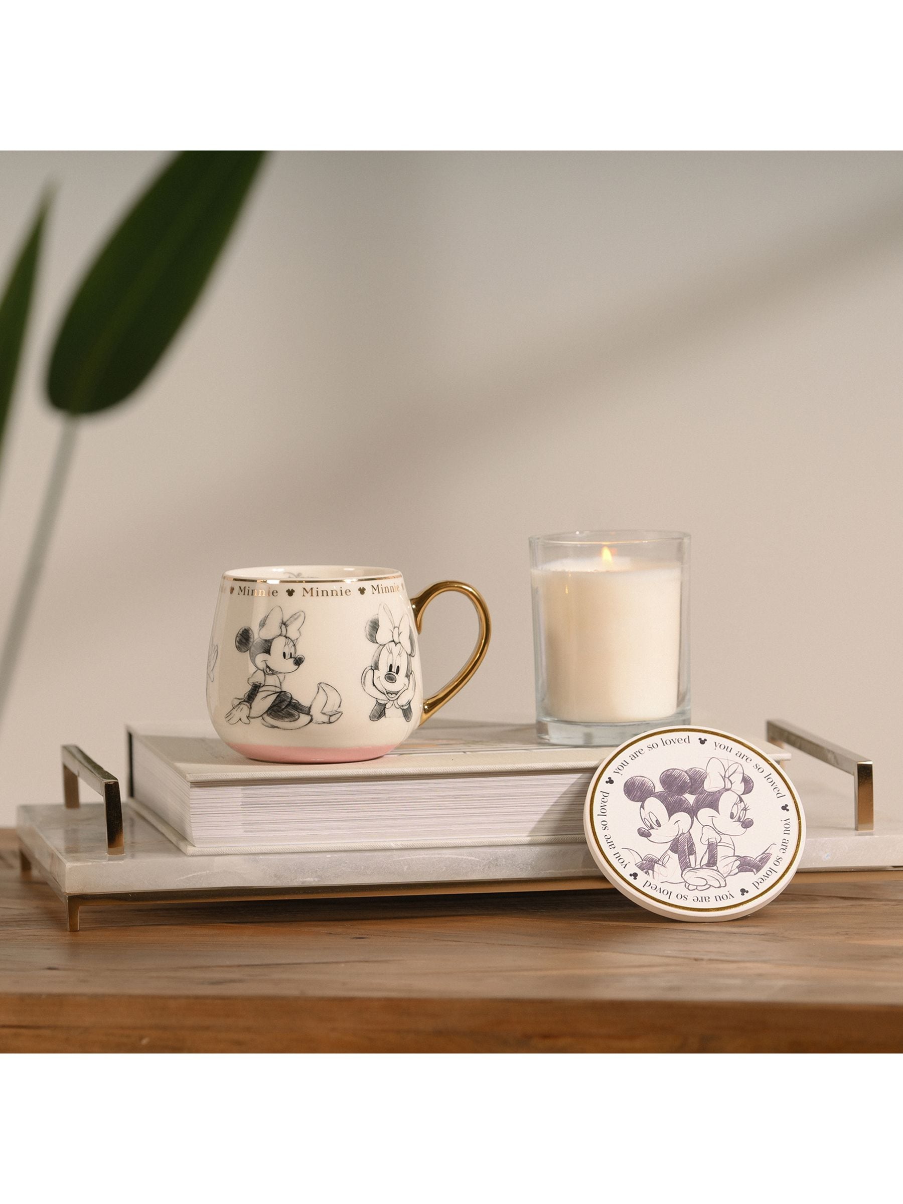 Disney Minnie Mouse white ceramic mug 10cm, imported from the UK