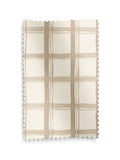 Emily Bond Almond Gingham roman blind, UK version