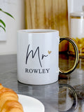 PMC personalised Mrs mug 11cm (British brand)