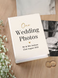 PMC personalised wedding photo album 6x4, UK version