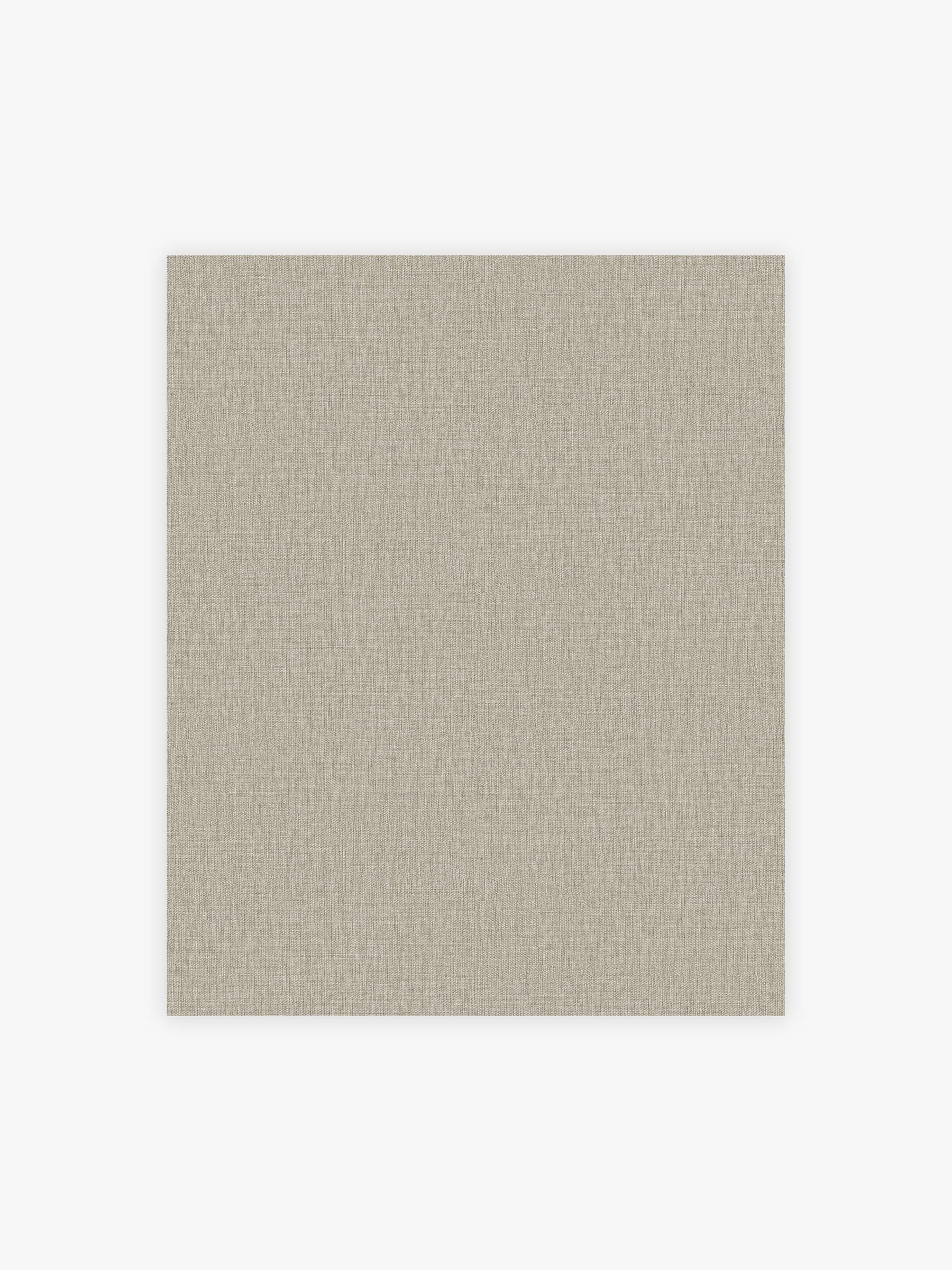 Charcoal linen look wallpaper sample A4, imported from the UK