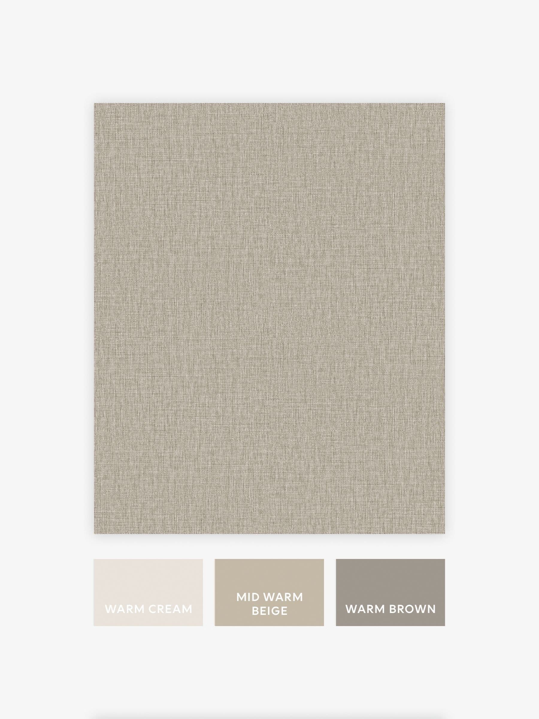 Charcoal linen look wallpaper sample A4, imported from the UK