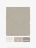 Charcoal linen look wallpaper sample A4, imported from the UK