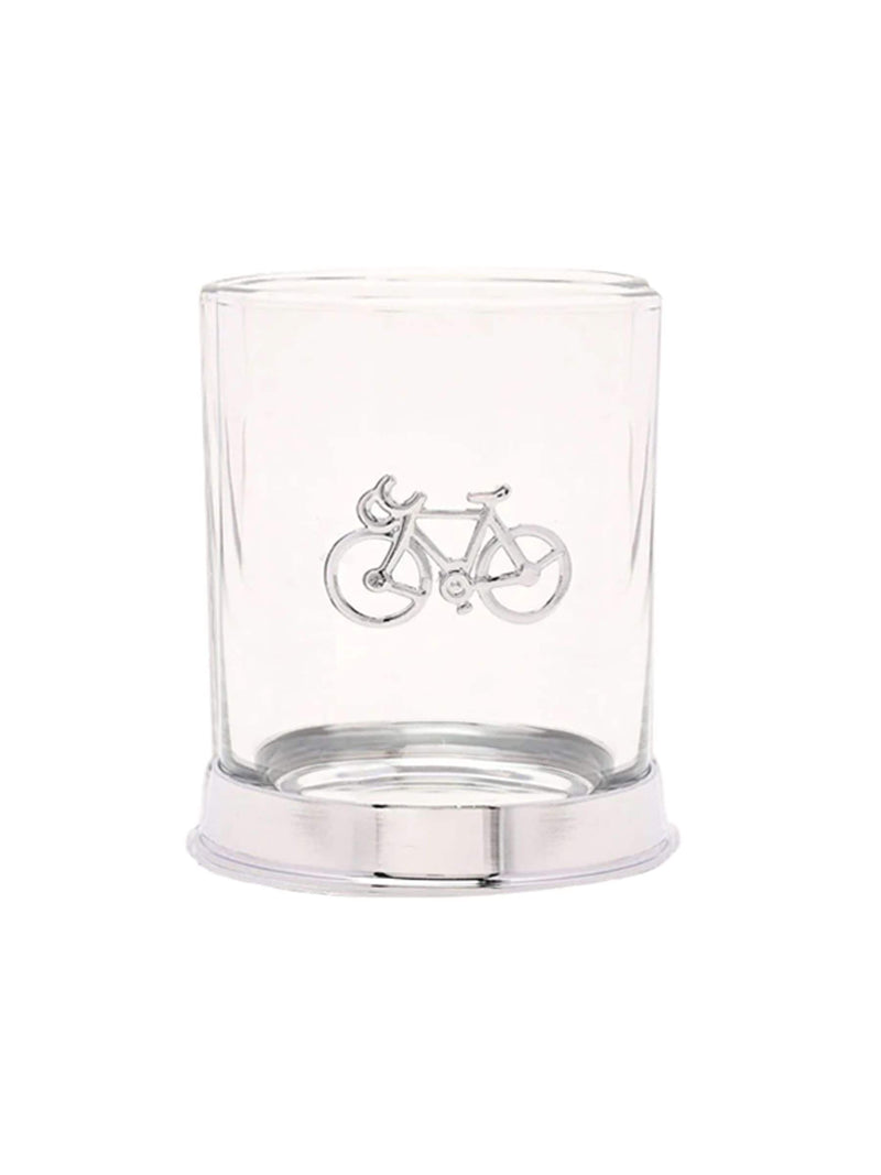 Treat Republic personalised cycling pewter tumbler 10cm - British product