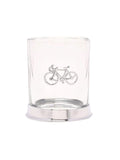 Treat Republic personalised cycling pewter tumbler 10cm - British product