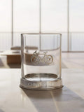Treat Republic personalised cycling pewter tumbler 10cm - British product