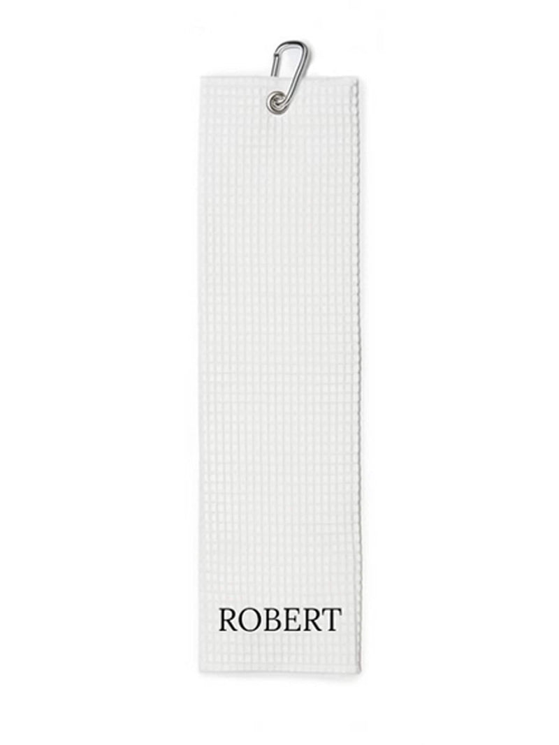Treat Republic personalised waffle golf towel 40x50cm, imported from the UK