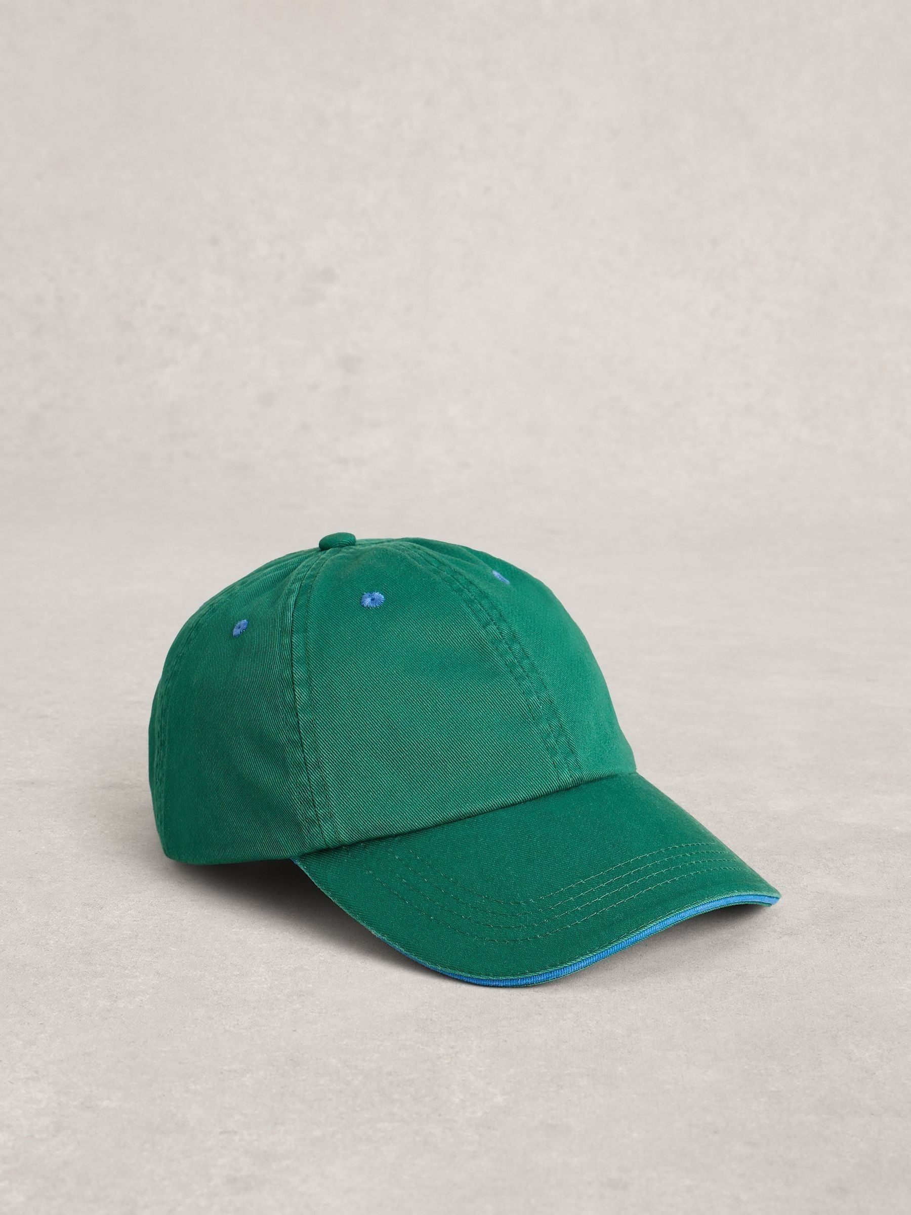 White Stuff Yellow Cotton Baseball Cap