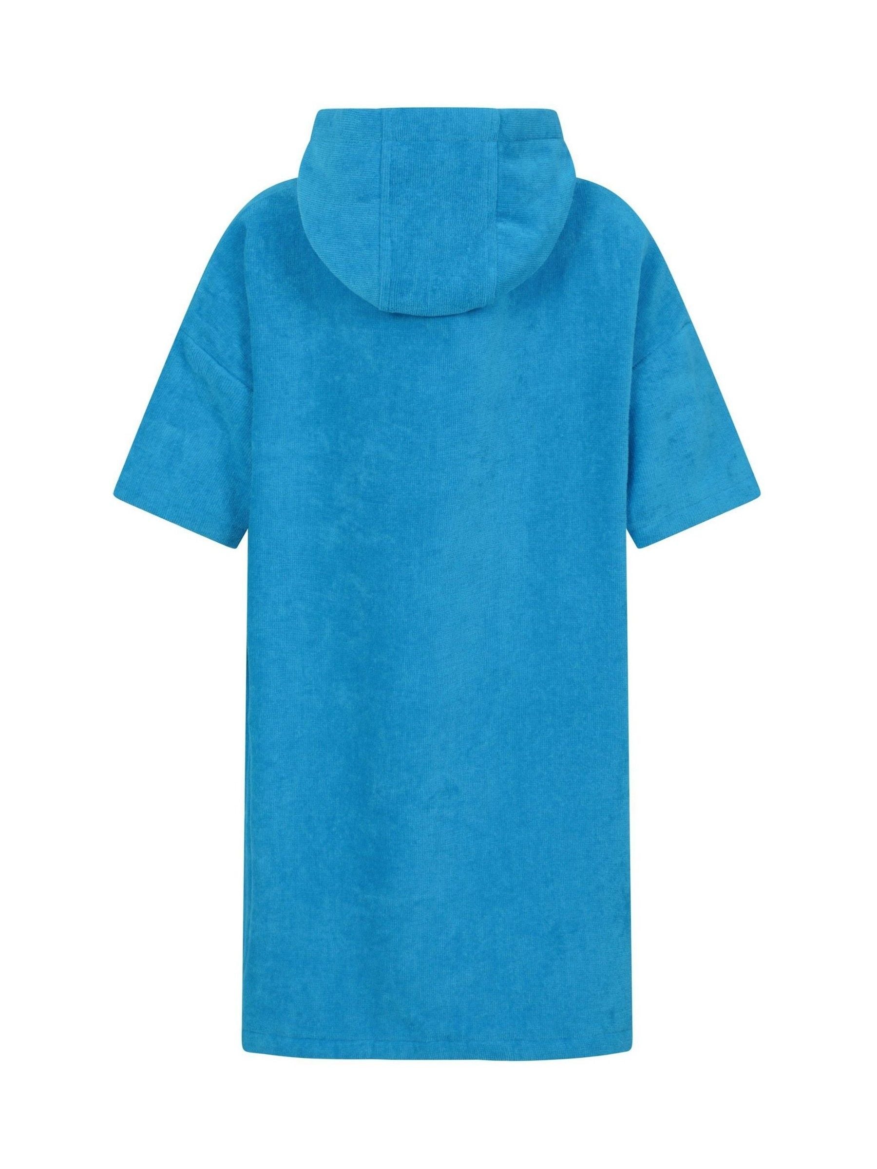 Mountain Warehouse blue driftwood changing towel, imported from the UK