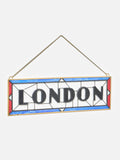 Oliver Bonas London stained glass wall art 28x42cm, imported from the UK