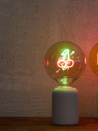 Next Oliver Bonas Red Glass Decorative Light Bulb- Buy online at McGrocer