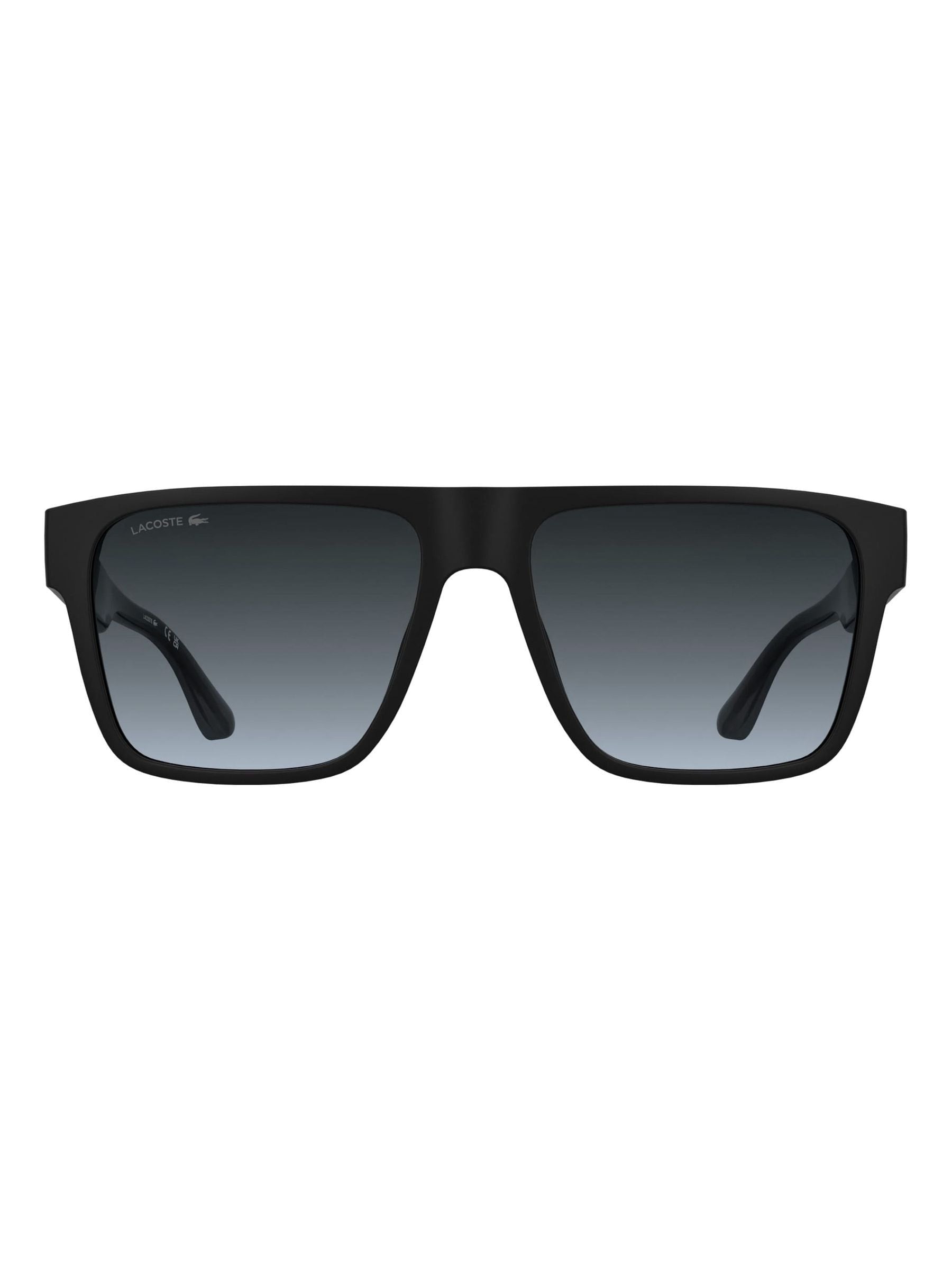 Lacoste L6085S black UV400 sunglasses, imported from the UK