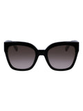 Longchamp black tea cup sunglasses large global fit, imported from the UK