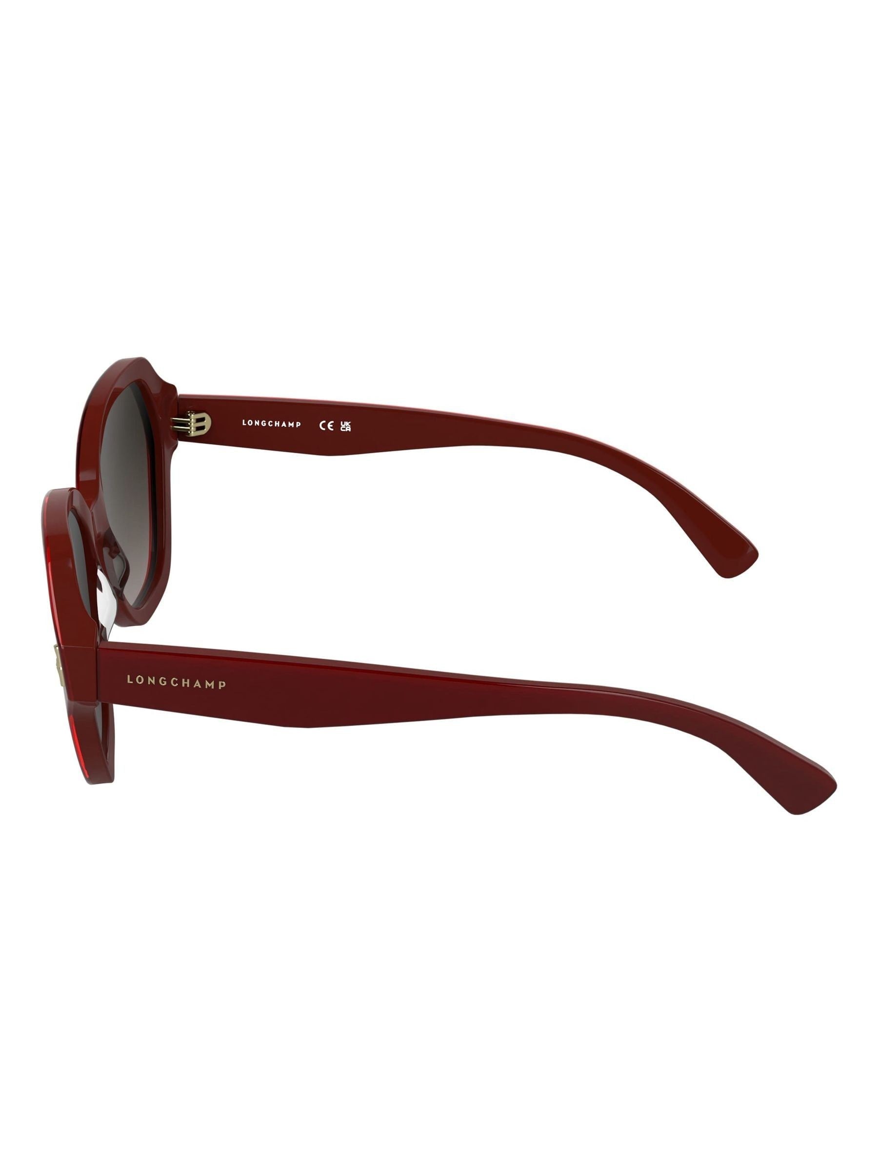 Longchamp Brown Lo801S sunglasses acetate frame - British product