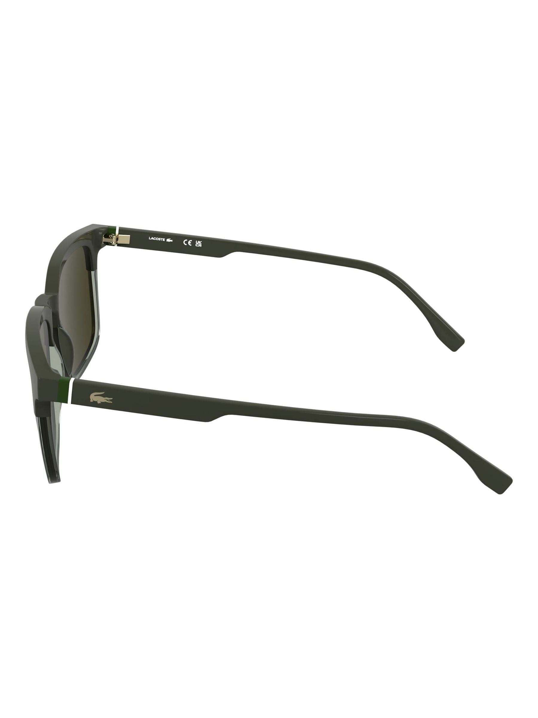 Lacoste Brown L6074S sunglasses, imported from the UK