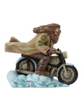 Jim Shore stoneware Hagrid on bike figurine 17cm tall - British product