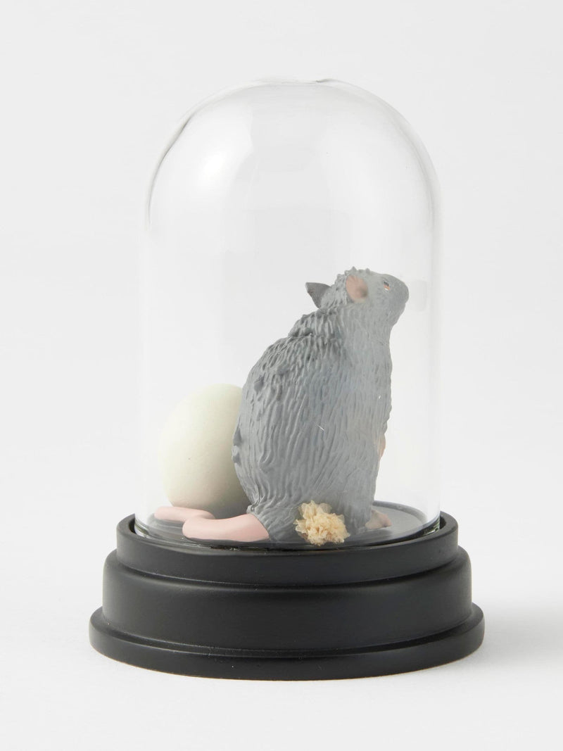 Harry Potter Scabbers curiosity cloche hand-painted figure under glass dome (British brand)