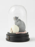 Harry Potter Scabbers curiosity cloche hand-painted figure under glass dome (British brand)