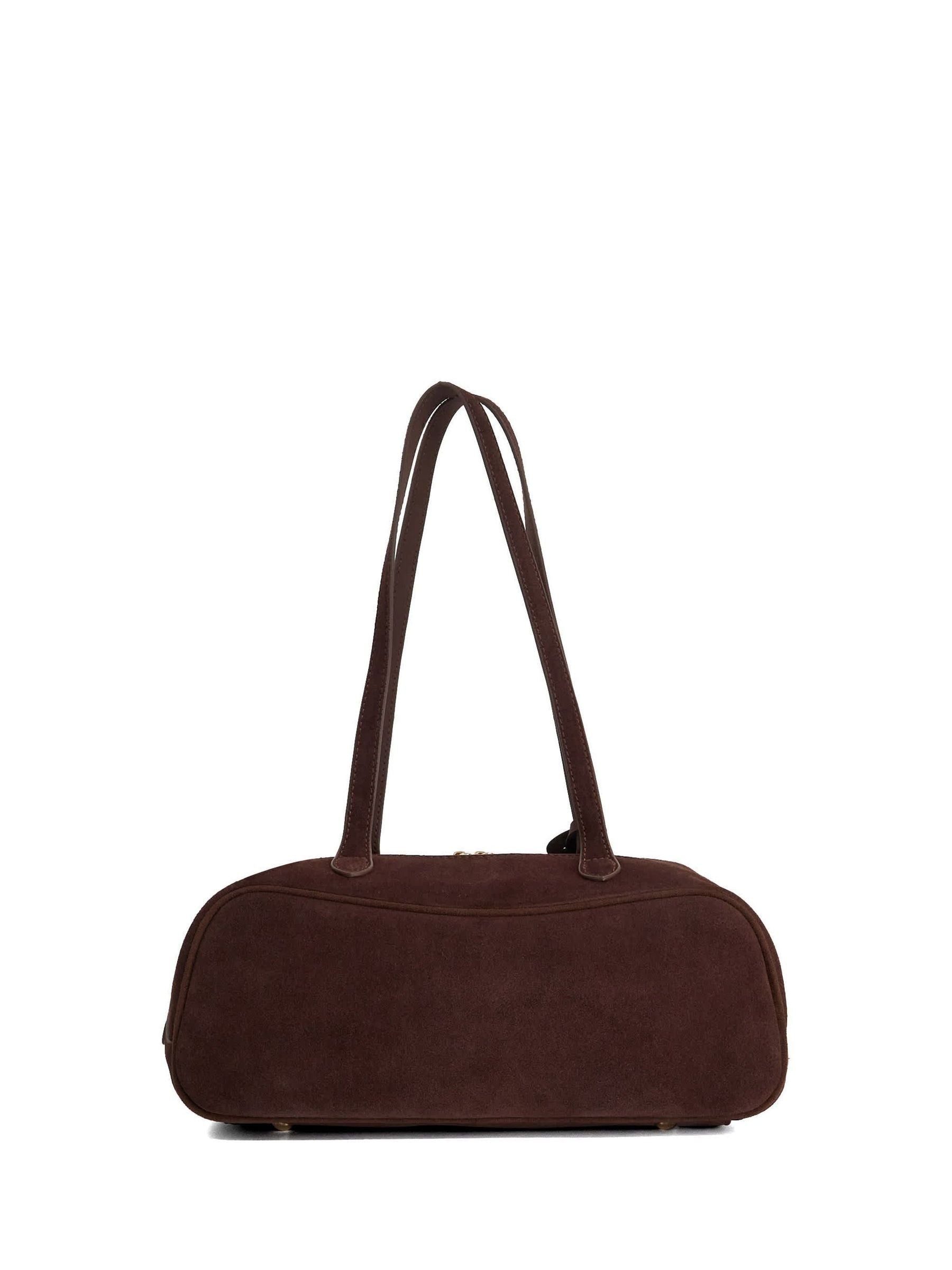 Dune London brown suede shoulder bag - British product