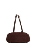 Dune London brown suede shoulder bag - British product