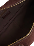 Dune London brown suede shoulder bag - British product