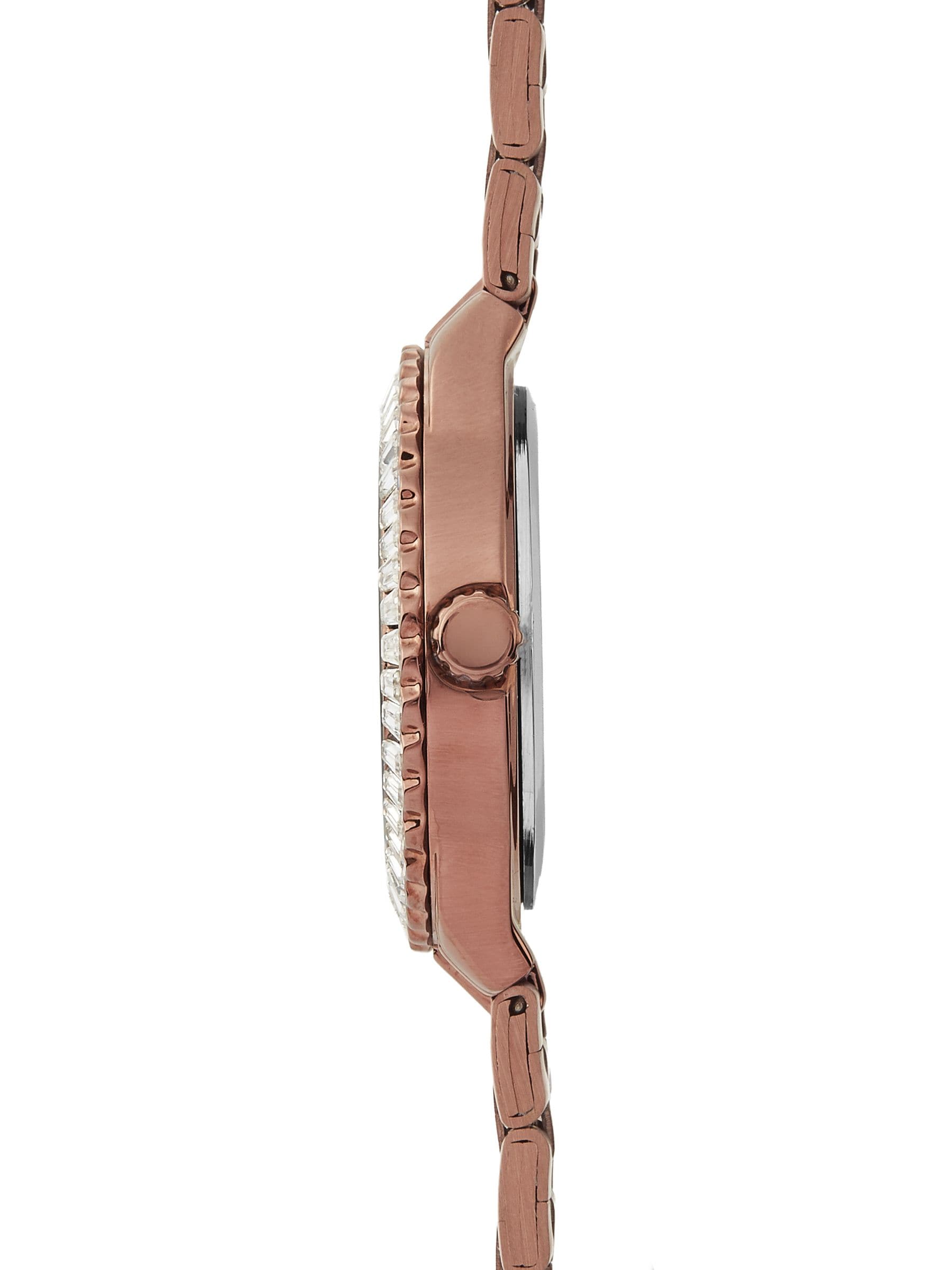 Sekonda Brown Margot 34mm analogue watch with brown bracelet, imported from the UK