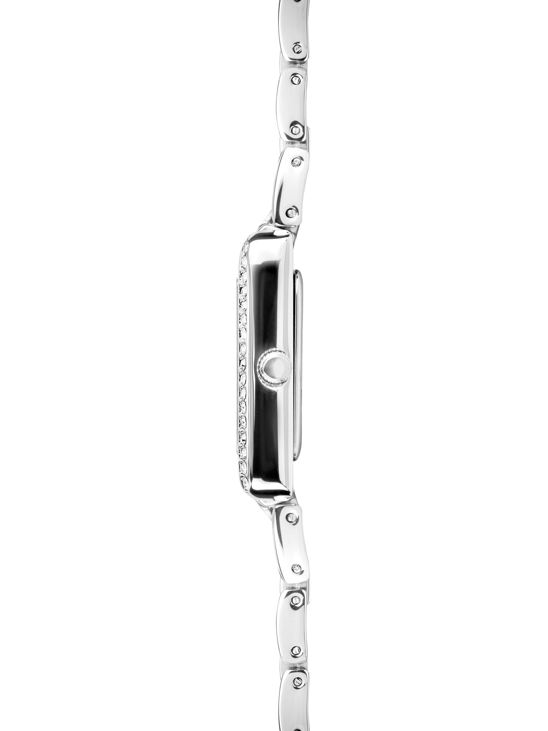 Sekonda Colette silver tone rectangular watch 22mm, UK version