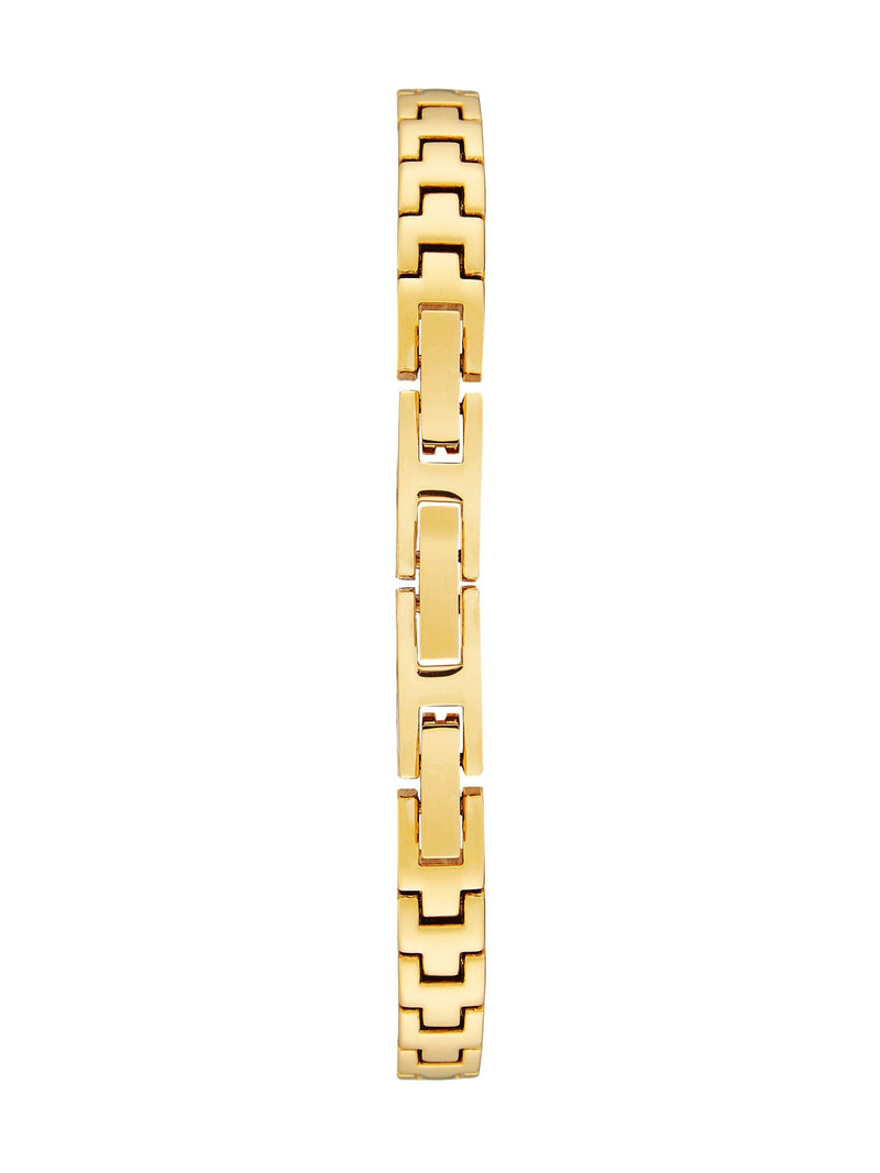 Sekonda Bellamy oval gold watch with Roman numerals and jewellery set, UK version