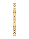 Sekonda Bellamy oval gold watch with Roman numerals and jewellery set, UK version