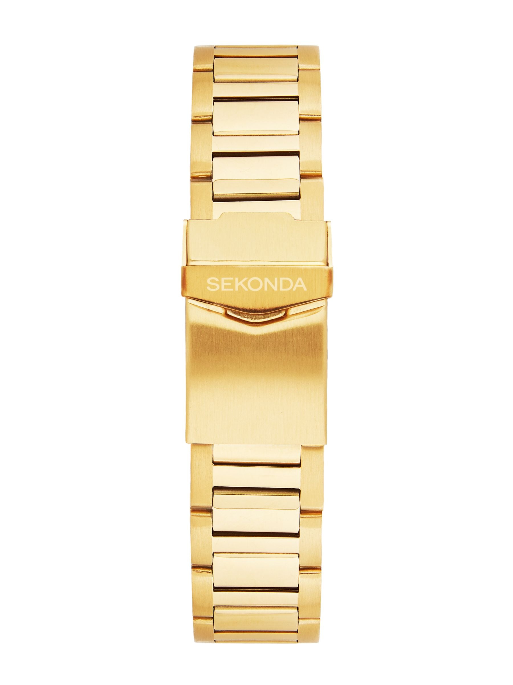 Sekonda Octaire gold tone watch 40mm, UK version