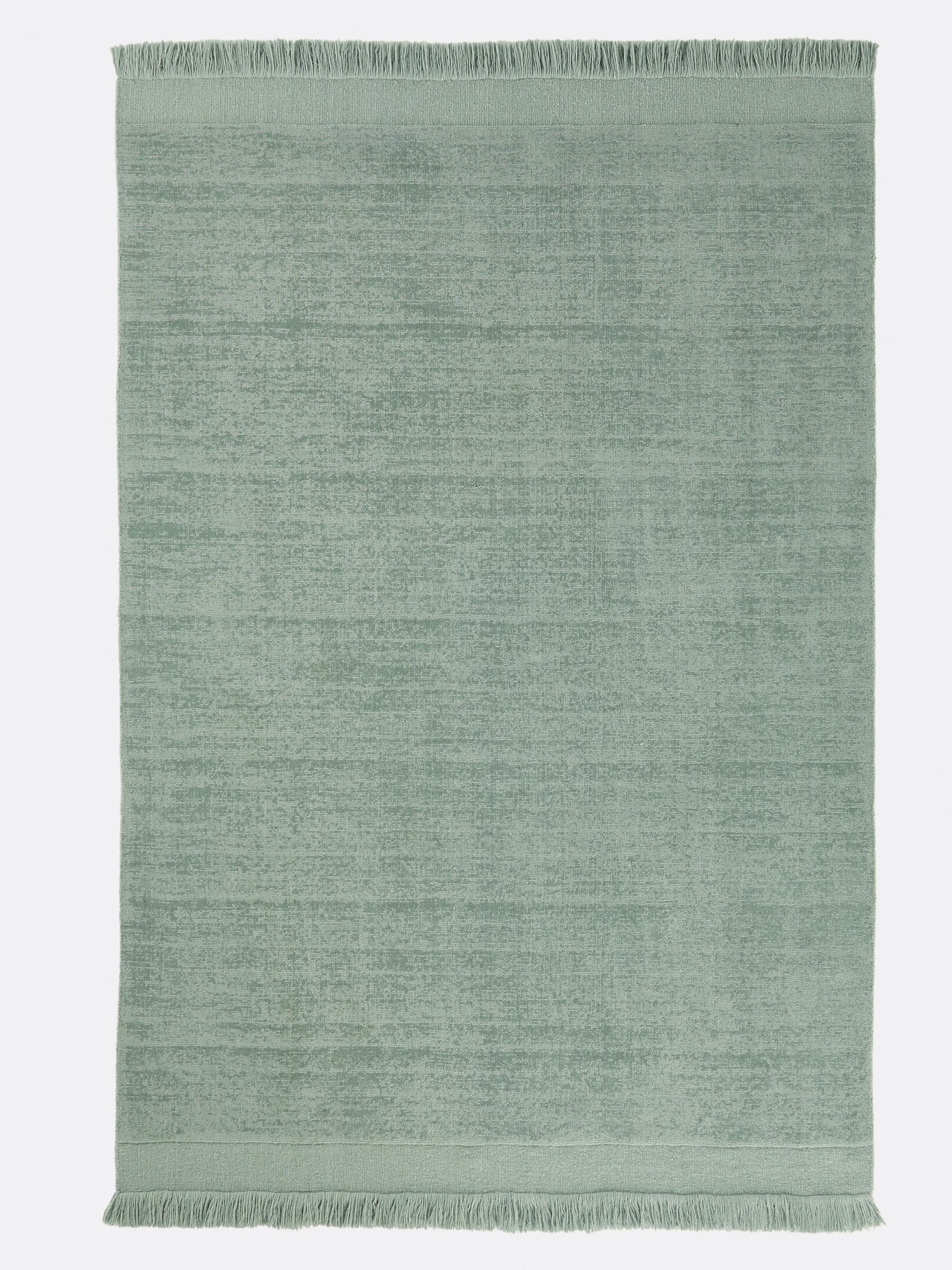 La Redoute Osni Celadon wool and cotton rug 200x290cm, UK version