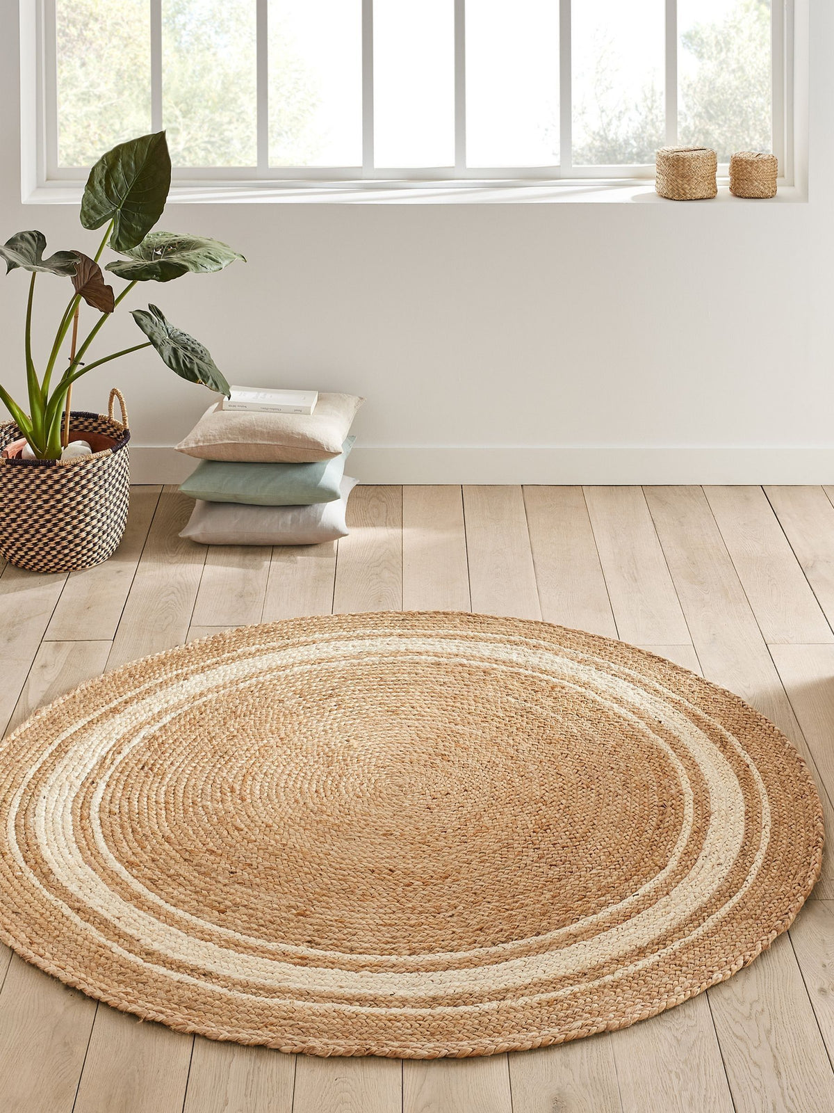 La Redoute Intérieurs Aftas round jute rug 200cm - British product