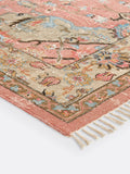 La Redoute Lexy multicolour vintage style cotton rug 200x290cm, imported from the UK
