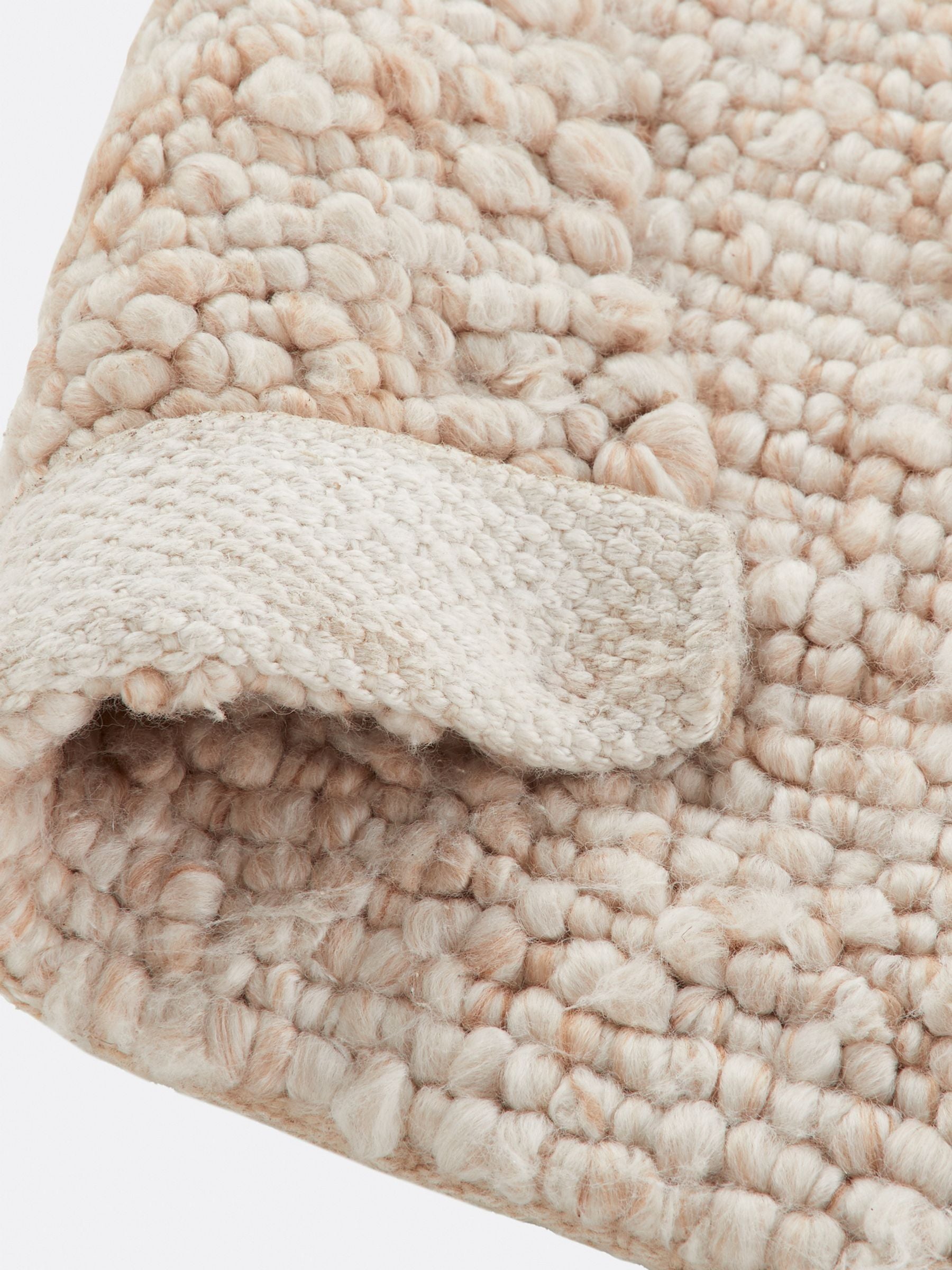 La Redoute Intérieurs Sand Hamea Rug with Knitted Effect