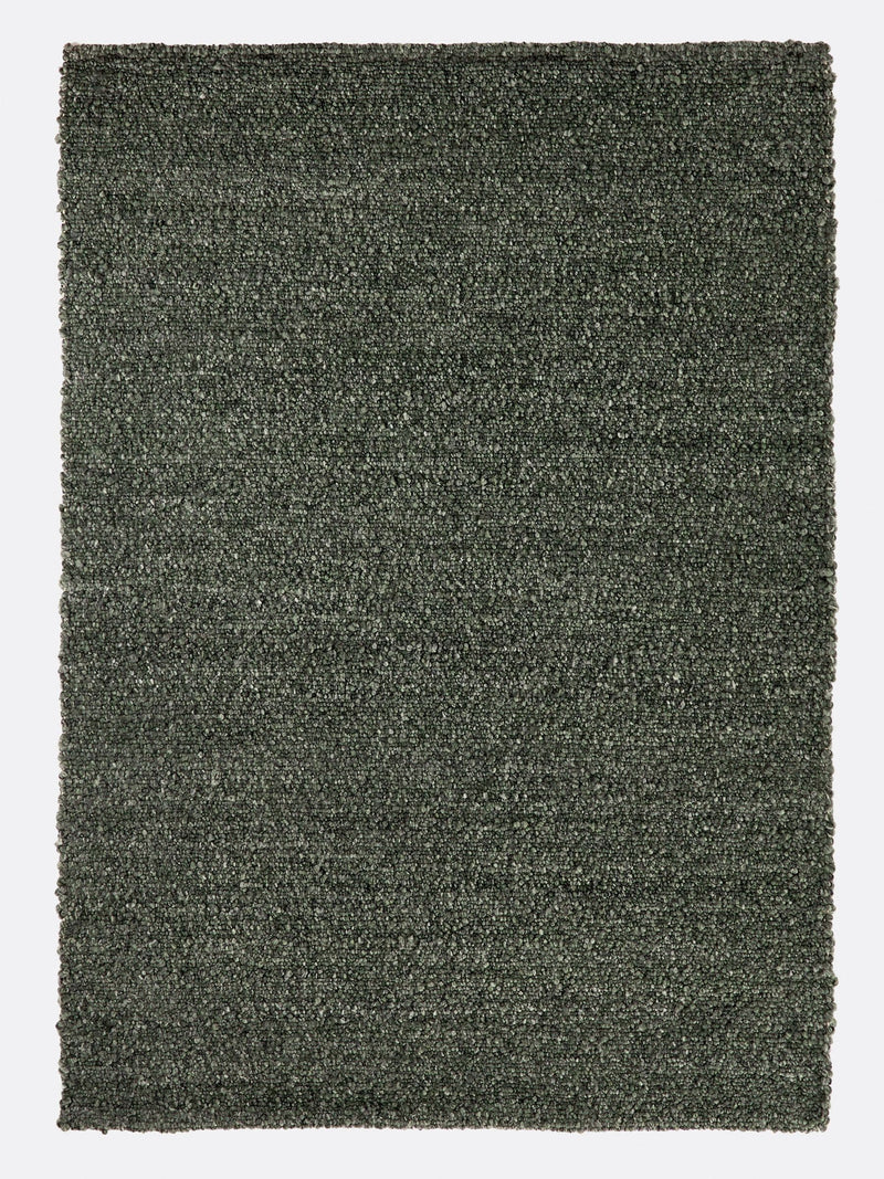 La Redoute Intérieurs Green Hamea Rug with Knitted Effect