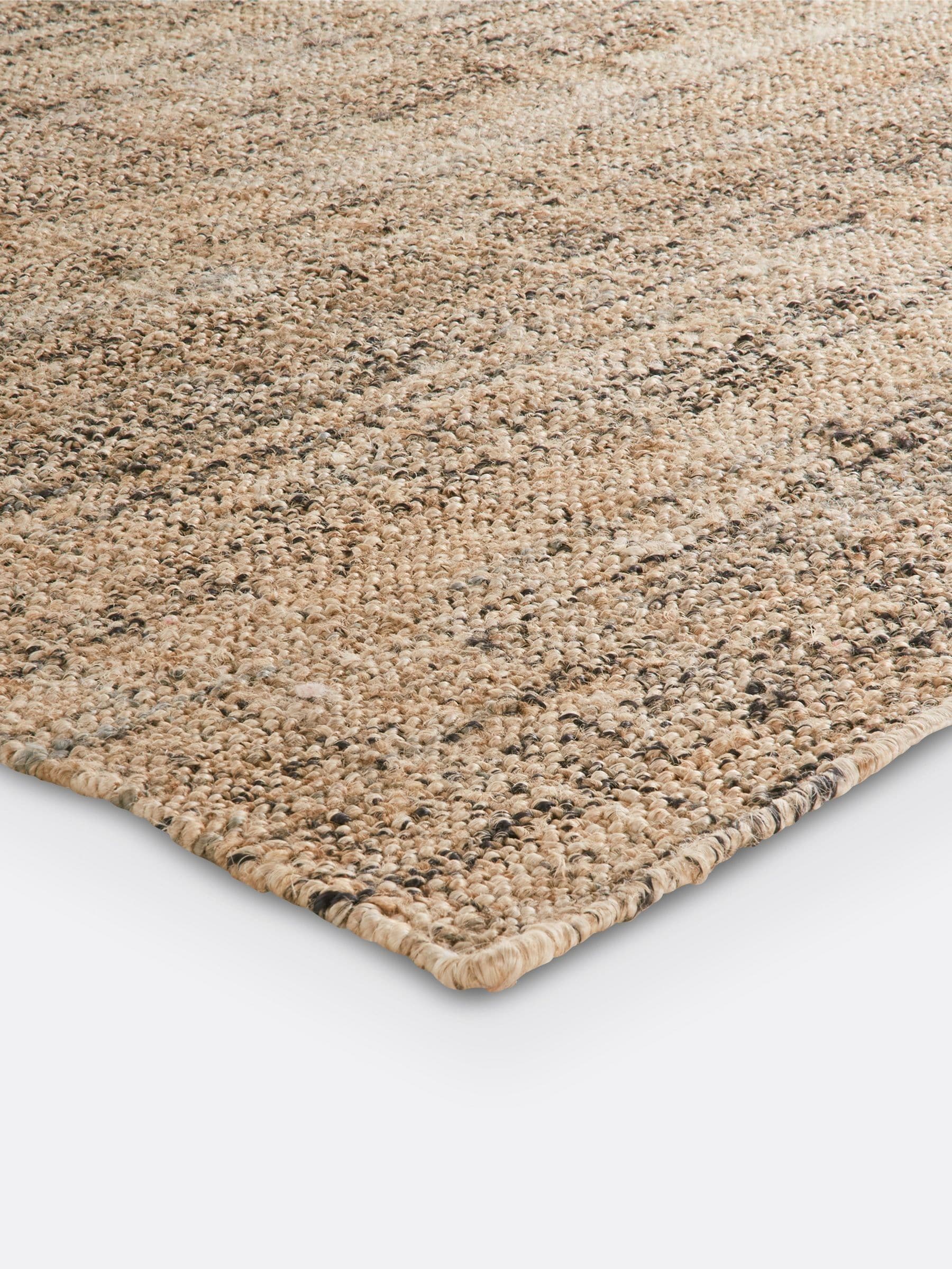 La Redoute Intérieurs Saya jute rug ecru black, UK version