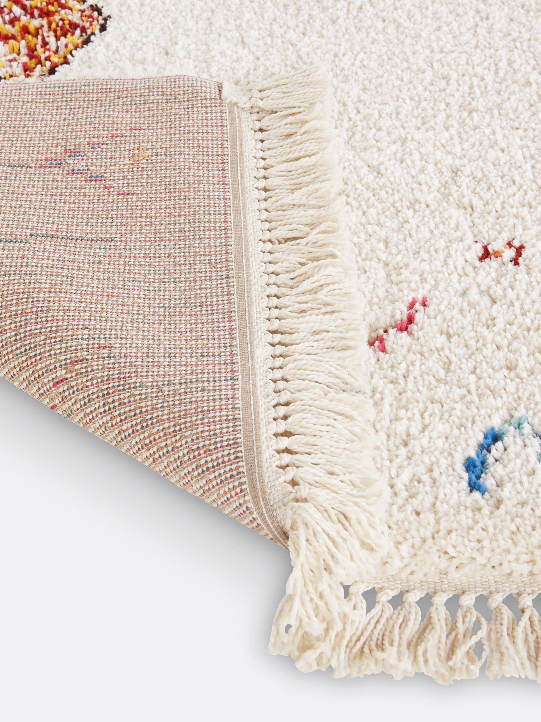 La Redoute Shugar Berber rug multicolour 200x290cm, UK version
