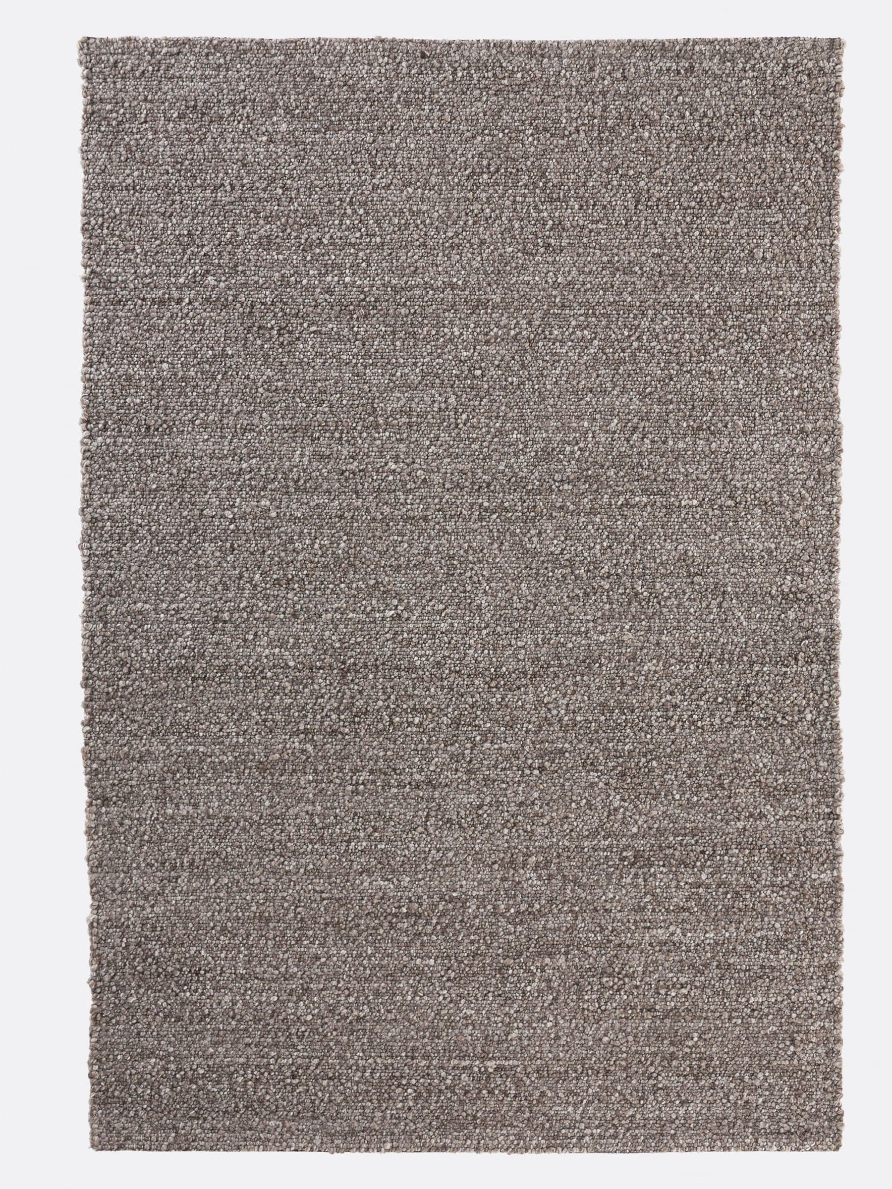 La Redoute Intérieurs Brown Hamea Rug with Knitted Effect