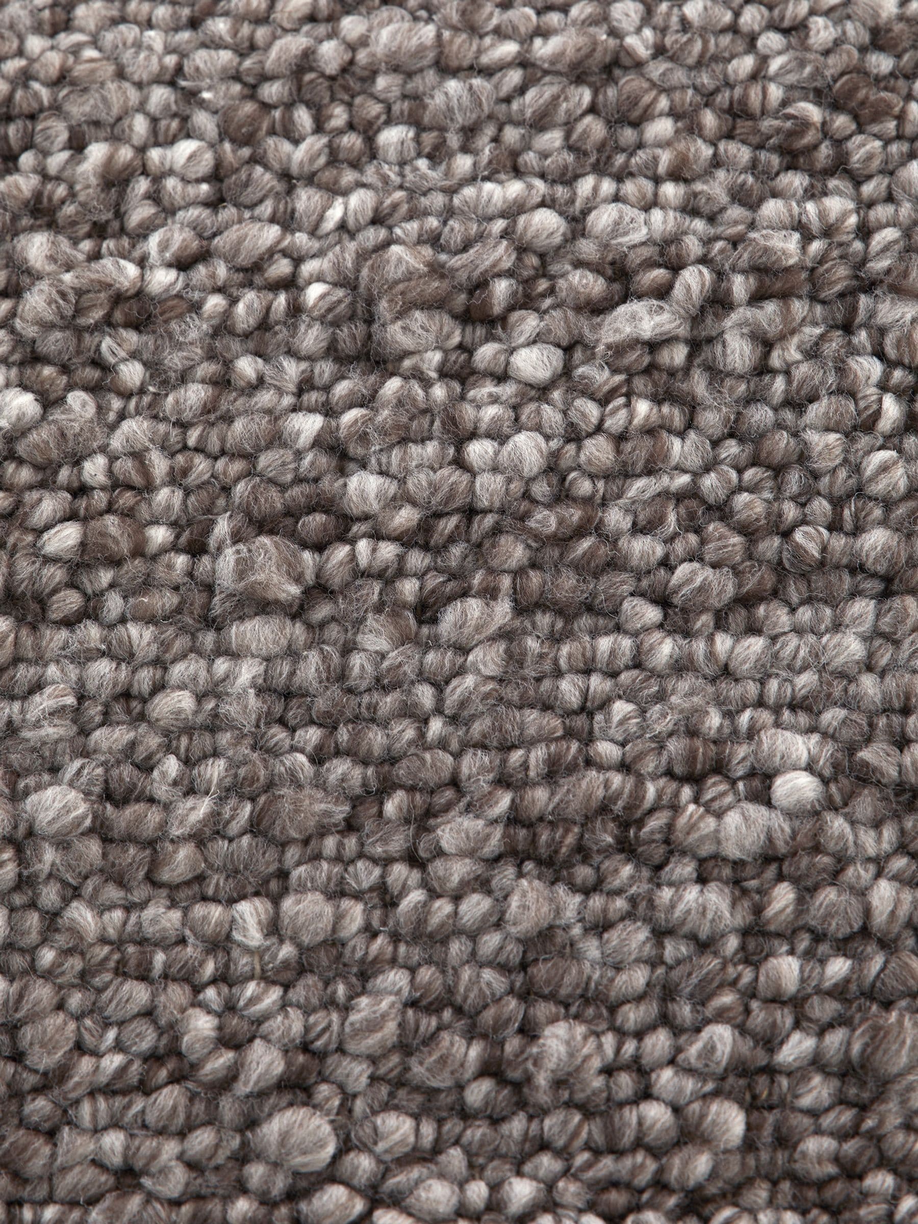 La Redoute Intérieurs Brown Hamea Rug with Knitted Effect