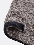 La Redoute Intérieurs Brown Hamea Rug with Knitted Effect
