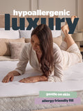 Silentnight Hotel Collection white mattress protector, imported from the UK