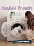 Silentnight Hotel Collection white mattress protector, imported from the UK