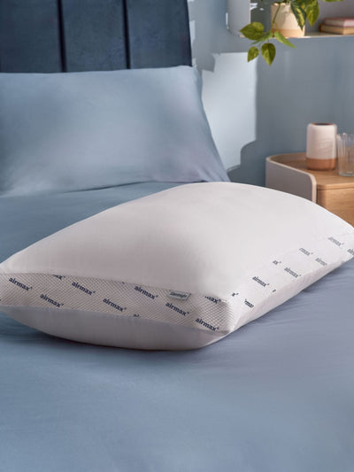 Next Silentnight Airmax Breathable Memory Foam White Pillow- Buy online at McGrocer